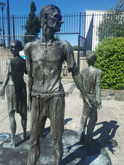 Family Separated Before Entering Workhouse - Closeup, Ann Feely Artist