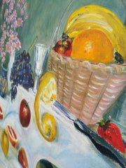 Burst of Life: Ann Feely's 'Fruit Lines Still Life'