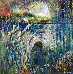 Wild Blue River by Ann Feely Artist